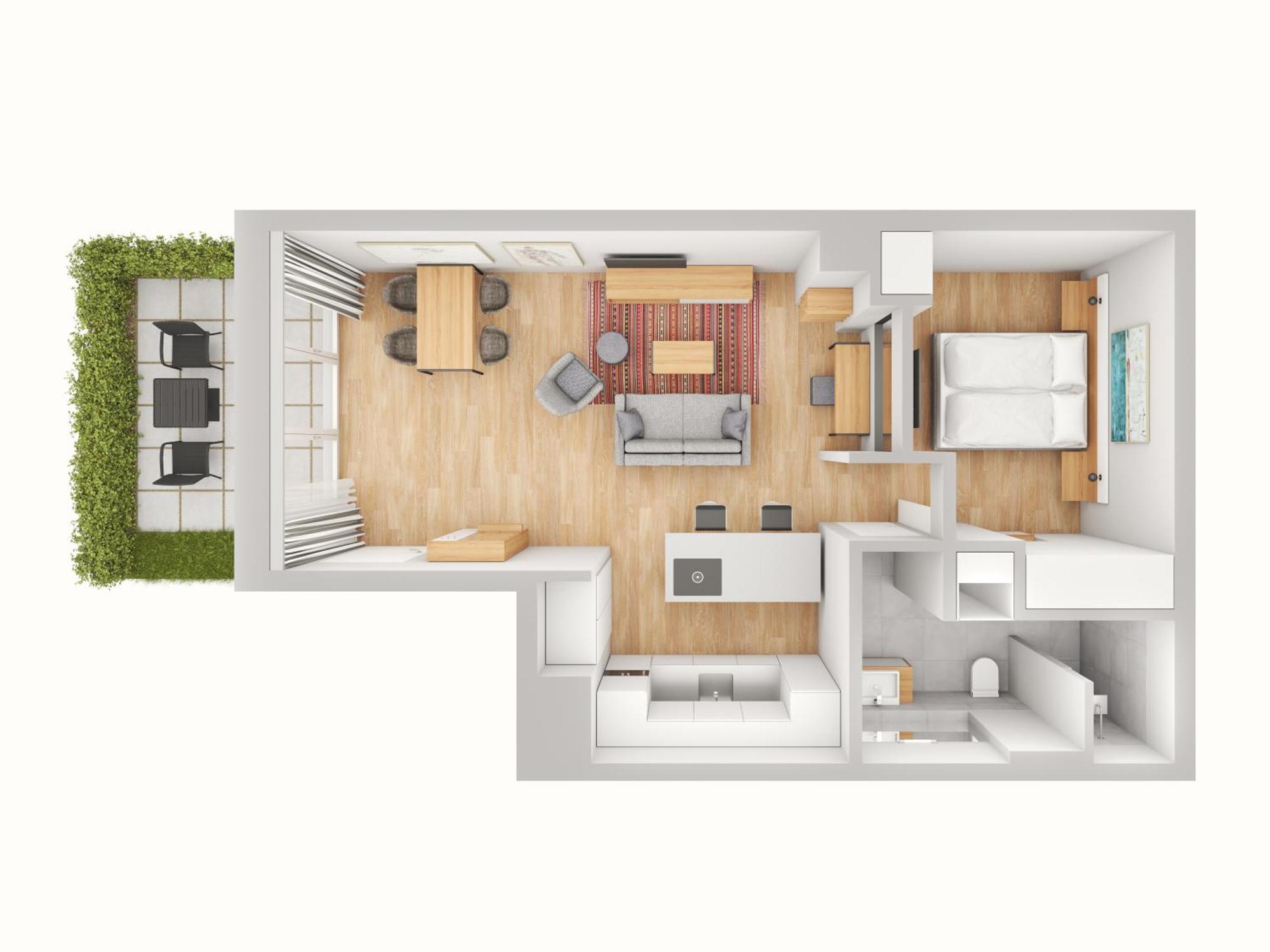 Aparthotel Downtown Living *
